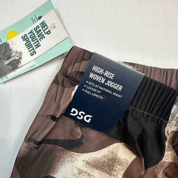 DSG Womens Parachute Camo Brown Pants XS NWT - Picture 5 of 10